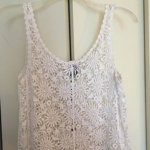 S Lace Crop Top